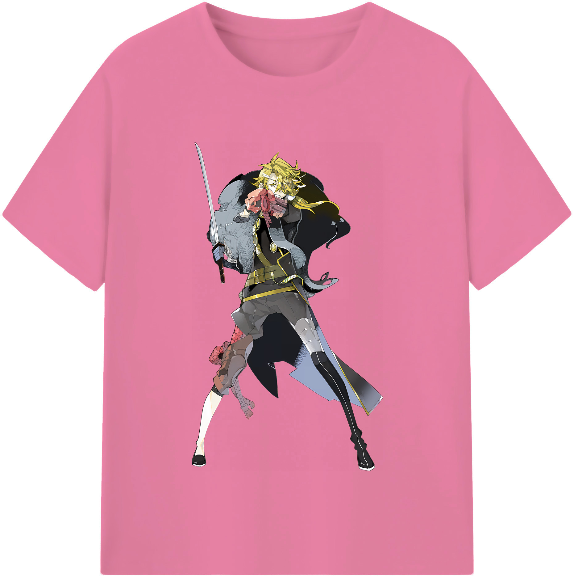 （画像用） 刀剣乱舞 Touken Ranbu 綿100％半袖Tシャツ（フロントプリント）